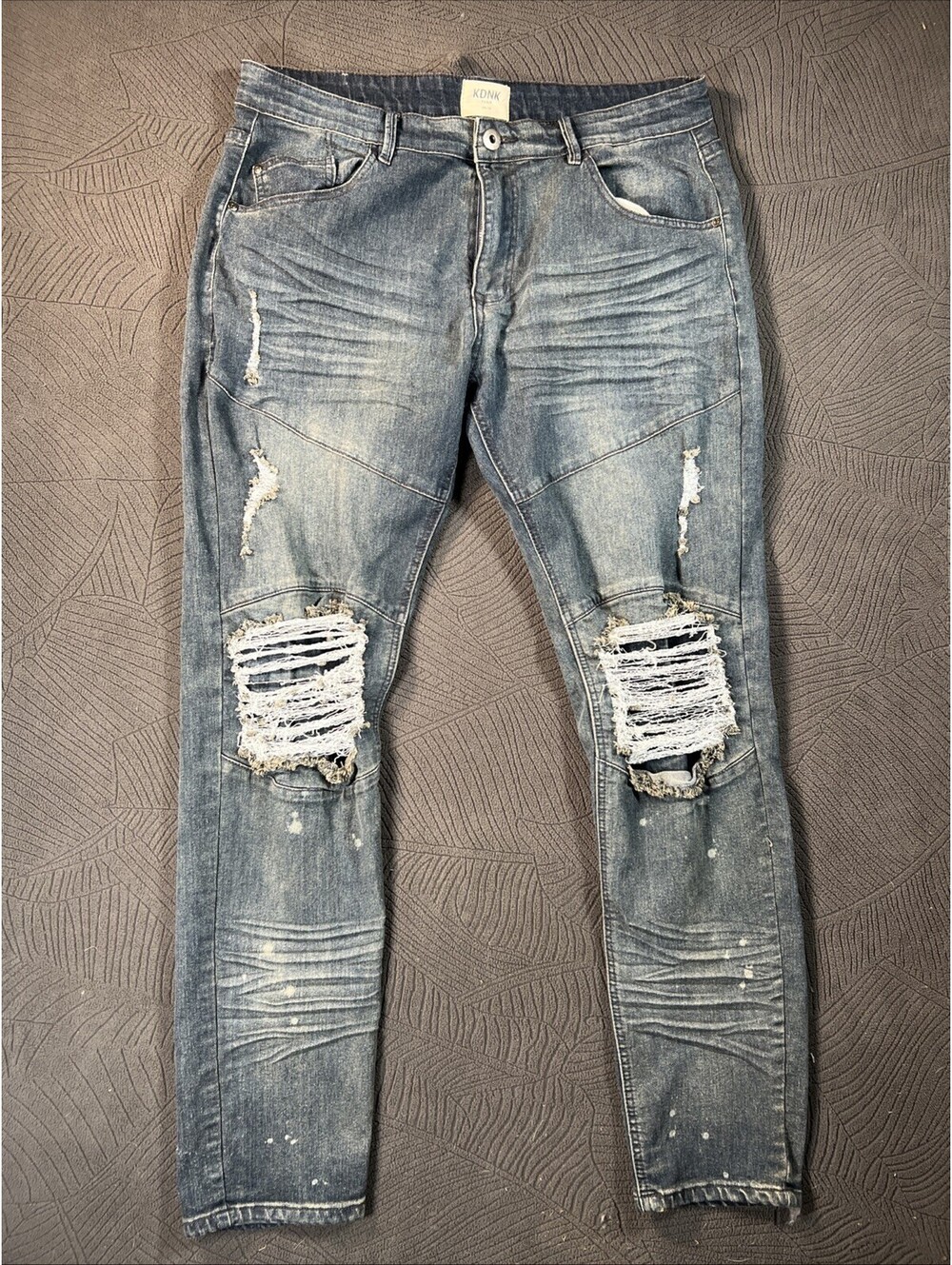 KDNK jeans men XXL/38 Distressed  - 1166-2C